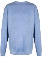 John Elliott Plain Longsleeved T-shirt - Blue