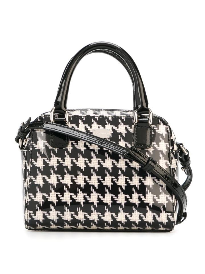 Dolce & Gabbana Kids Houndstooth Shoulder Bag, Girl's, Black