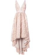 Zac Zac Posen Bettina Asymmetric Gown - Nude & Neutrals