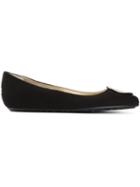 Jimmy Choo Wray Ballerinas, Women's, Size: 37.5, Black, Leather/suede/rubber