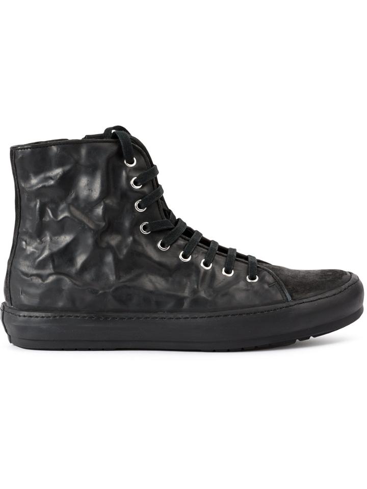 Both Hi-top Sneakers - Black
