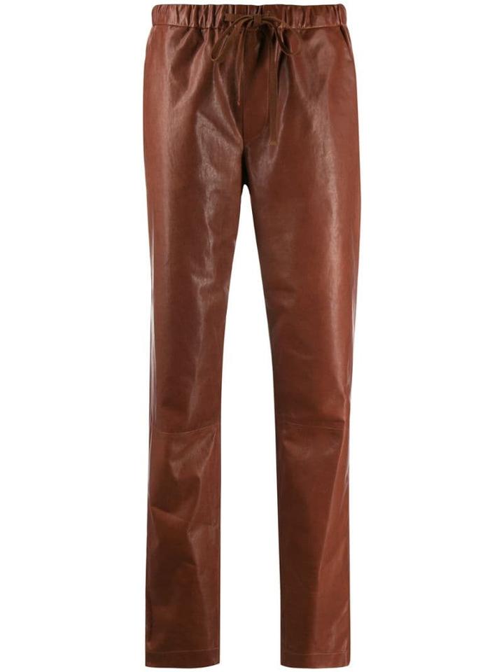 Closed Kitti Straight-leg Trousers - Brown