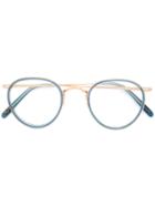 Oliver Peoples Mp-2 Round Frame Glasses - Blue
