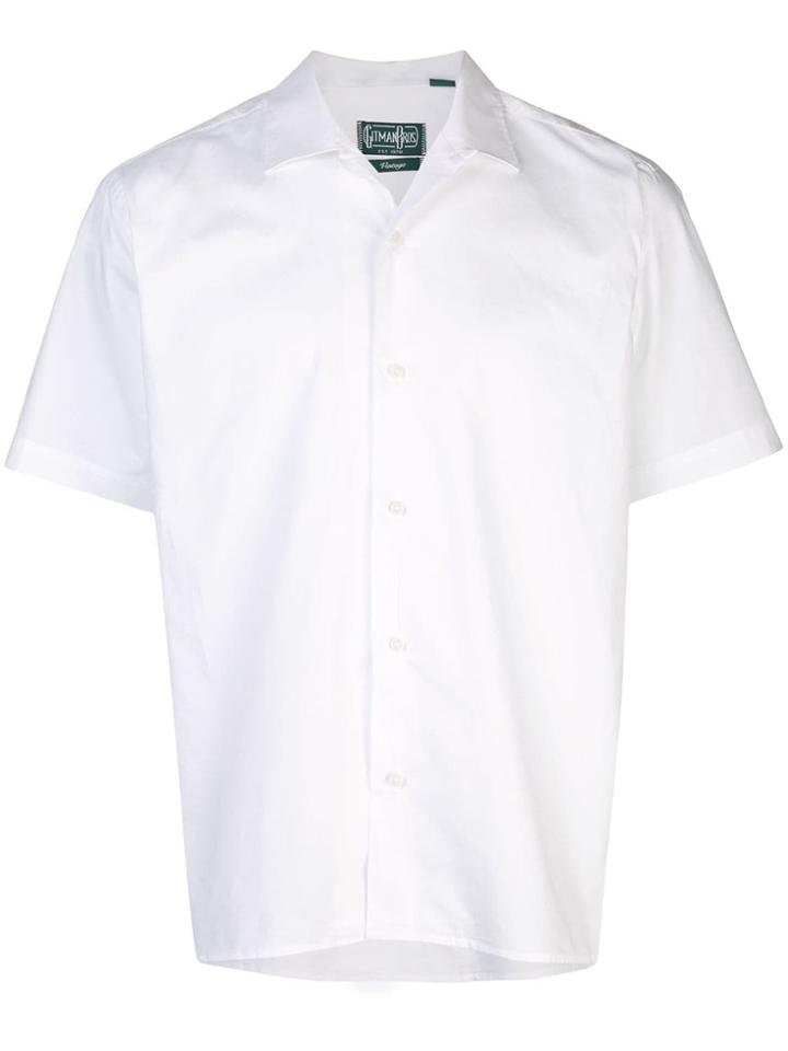 Gitman Vintage Classic Cut Polo Shirt - White