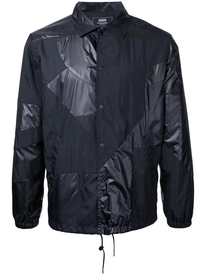 Patchwork Jacket - Men - Nylon - 46, Black, Nylon, Anrealage