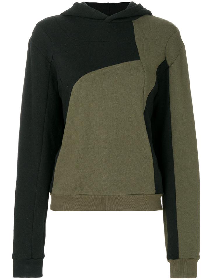 Gmbh Colour Block Hoodie - Green