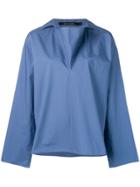 Sofie D'hoore Wide Sleeves Blouse - Blue