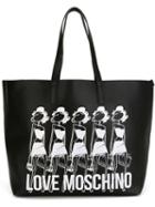 Love Moschino Logo Print Tote