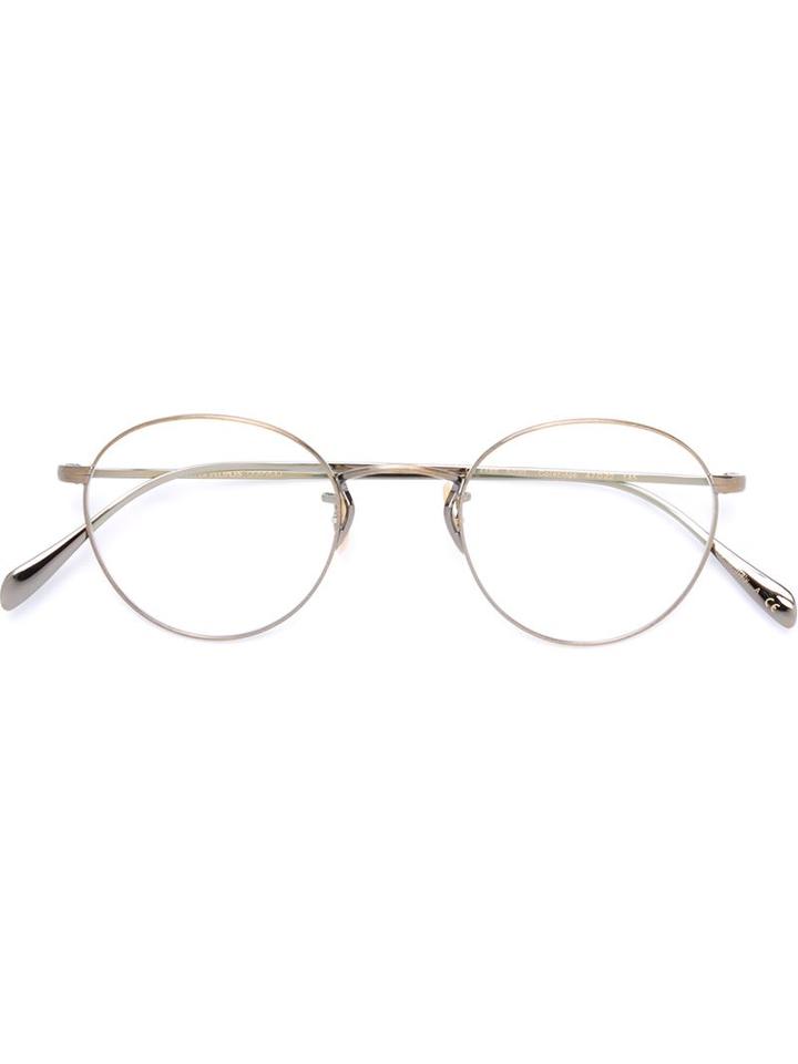 Oliver Peoples 'coleridge' Glasses, Grey, Steel