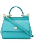 Dolce & Gabbana Small 'sicily' Tote - Blue