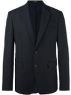 Kenzo Classic Blazer, Men's, Size: 50, Black, Polyamide/spandex/elastane/cotton/cotton