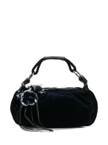 Miu Miu Pre-owned Velvet Shoulder Bag - Blue