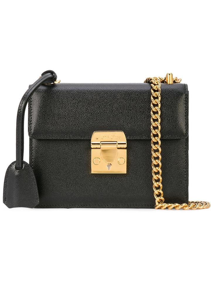 Mark Cross Chain Strap Shoulder Bag - Black