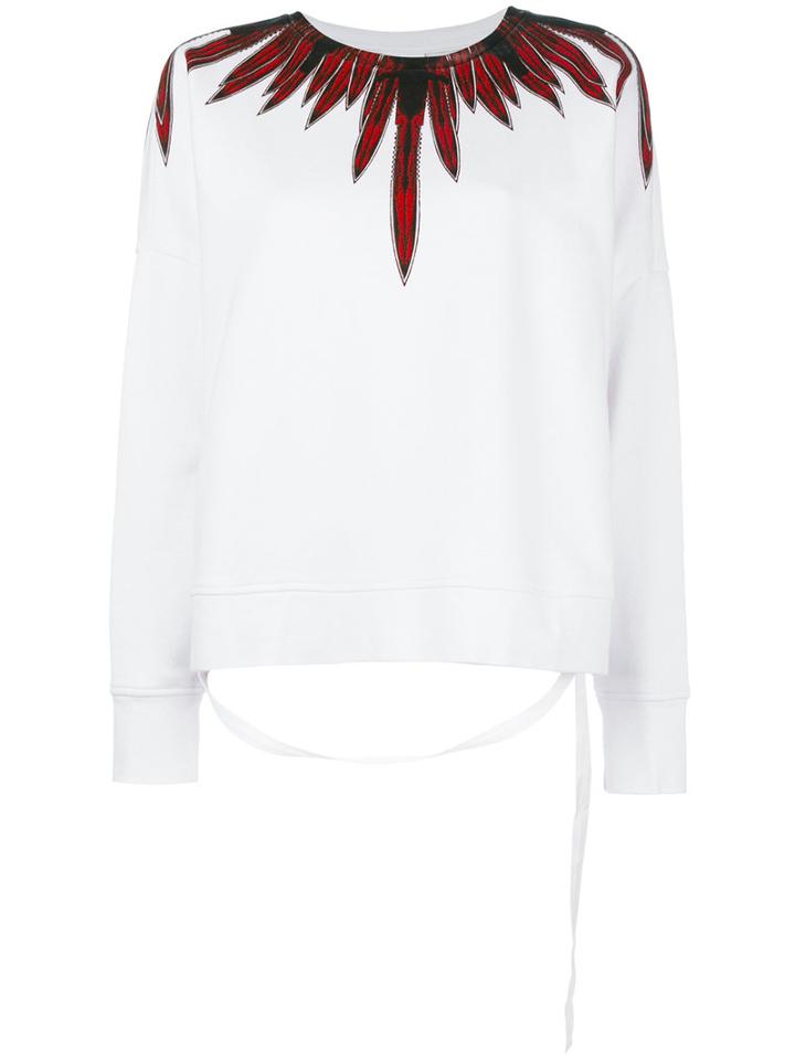 Marcelo Burlon County Of Milan - Angelita Sweatshirt - Women - Cotton - S, White, Cotton