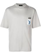 Prada Patch Pocket T-shirt - Grey