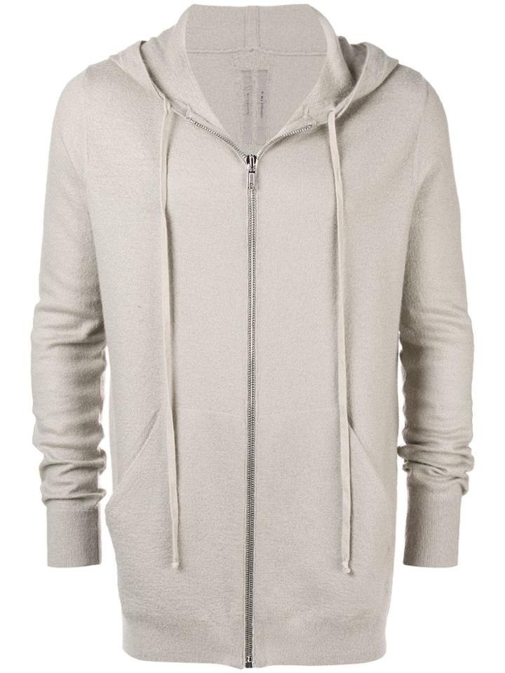 Rick Owens Full-zip Hoodie - Grey
