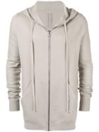 Rick Owens Full-zip Hoodie - Grey