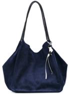 Extra Large Tote - Women - Leather - One Size, Blue, Leather, Proenza Schouler
