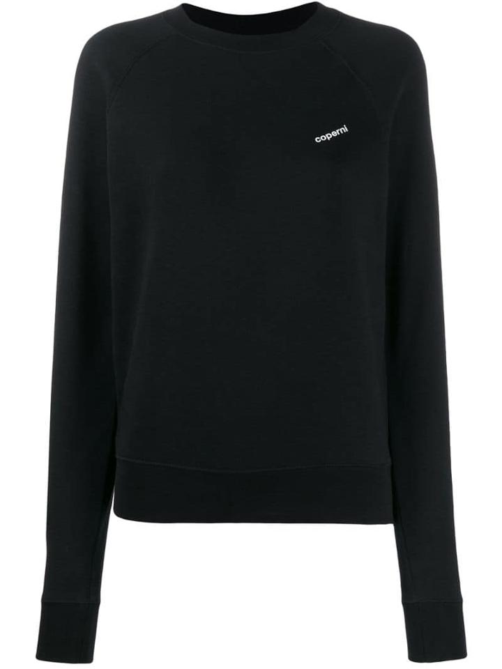 Coperni Printed Logo Jumper - Black