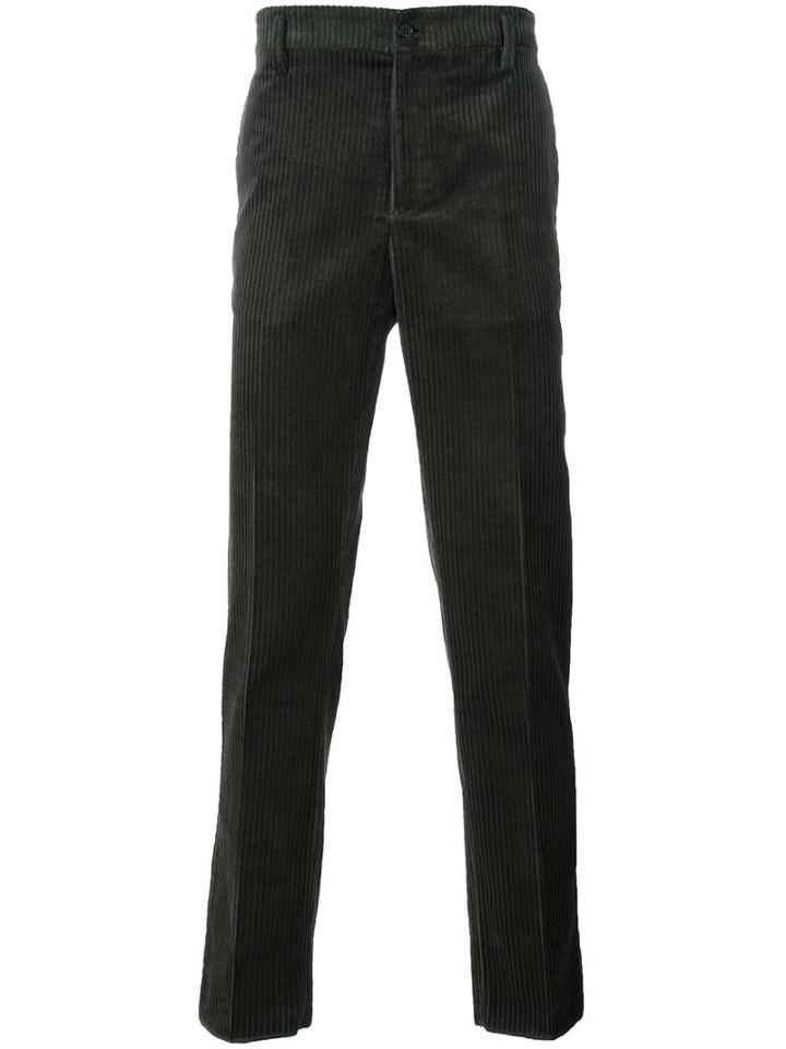 Golden Goose Deluxe Brand Corduroy Trousers, Men's, Size: Large, Green, Cotton/polyester