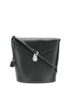 Calvin Klein 205w39nyc Hanging Tag Detail Shoulder Bag - Black