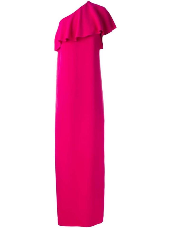 Lanvin One Shoulder Dress - Pink