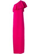 Lanvin One Shoulder Dress - Pink
