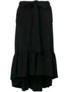Milla Milla Ruffled Midi Skirt - Black