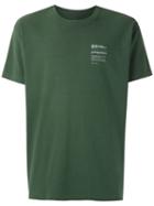 Osklen Big E-brigaders Print T-shirt - Green