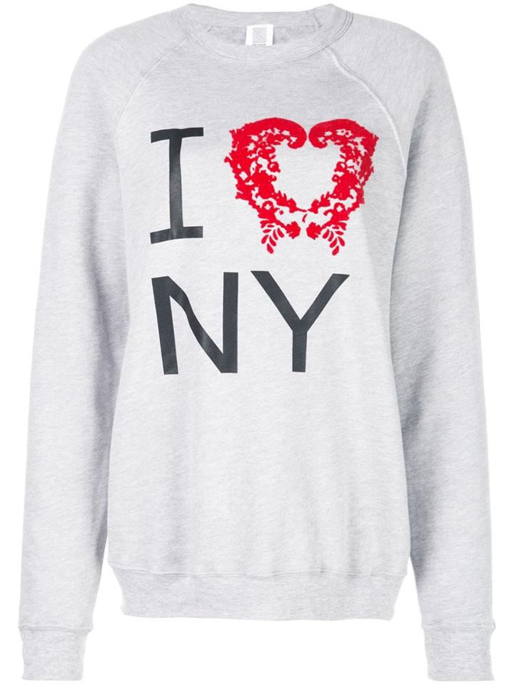 Rosie Assoulin I Love Ny Jumper - Grey