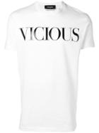 Dsquared2 Vicious Print T-shirt - White