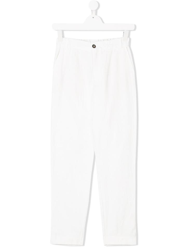 Anne Kurris Teen Chino Trousers - White