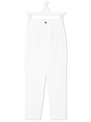 Anne Kurris Teen Chino Trousers - White