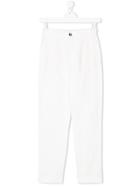 Anne Kurris Teen Chino Trousers - White