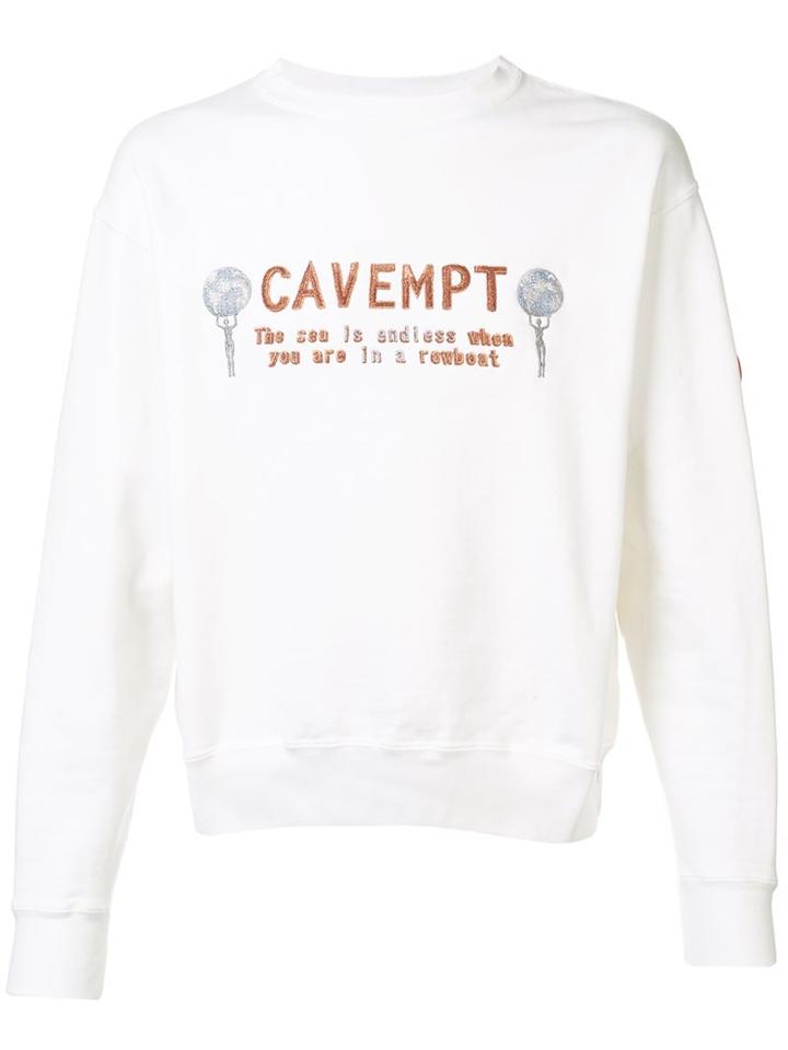 C.e. The Sea Is Endless Sweatshirt, Men's, Size: Small, White, Cotton