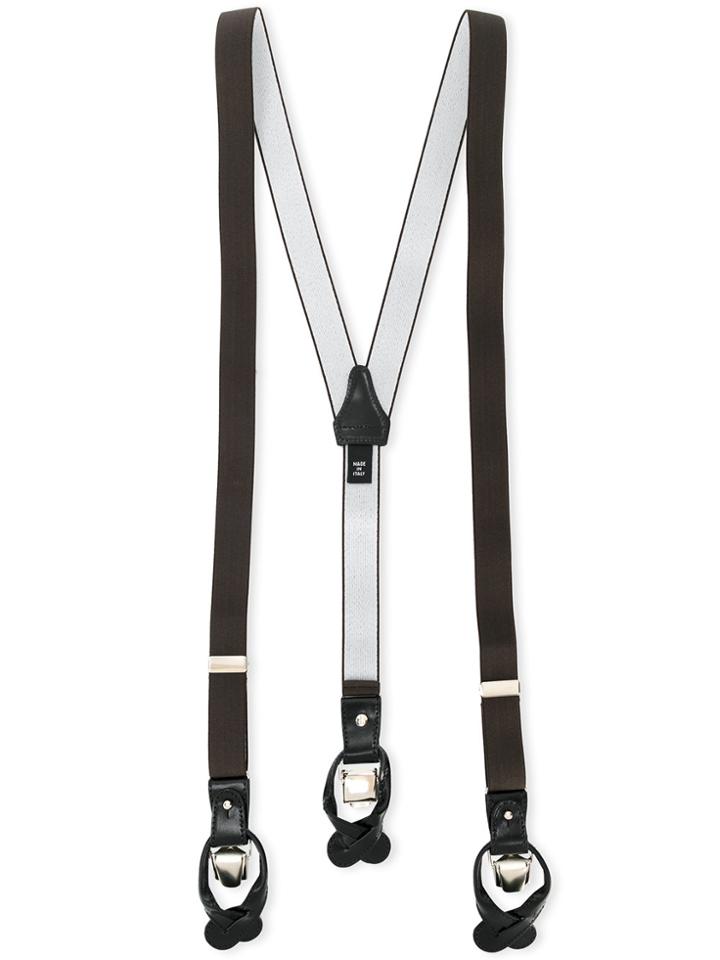 Tagliatore Bre Braces - Brown