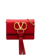 Valentino Valentino Garavani Mini Vring Cross-body Bag - Red