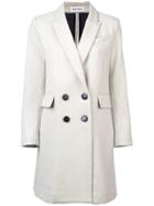 Beau Souci Officer Double-breasted Coat - Neutrals
