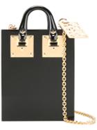 Sophie Hulme Compton Perspex Tote, Black, Acrylic/metal (other)