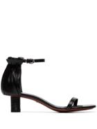 Proenza Schouler Gathered Heel Sandals - Black