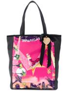 Juicy Couture Printed Shopper Tote - Black