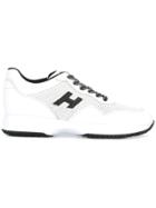 Hogan Brand Side Trainers - White