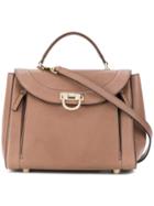 Salvatore Ferragamo Small Sofia Tote Bag - Brown