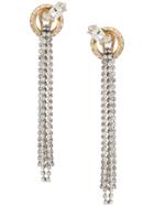 Miu Miu Clip Drop Earrings - Silver