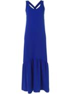 P.a.r.o.s.h. 'panter' Dress, Women's, Size: Xs, Blue, Polyester