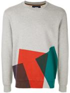 Paul Smith Geometric Print Sweater - Grey