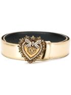 Dolce & Gabbana Devotion Belt - Gold