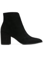 Stuart Weitzman Trendy Velours Boots - Black