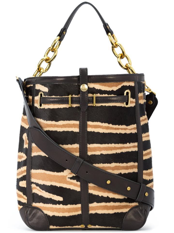 Jérôme Dreyfuss Patterned Shoulder Bag - Black