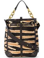 Jérôme Dreyfuss Patterned Shoulder Bag - Black